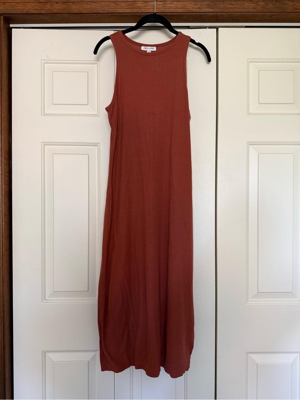 Prologue Sleeveless Rust Maxi Dress